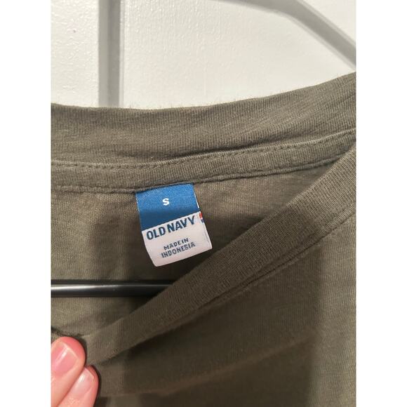 Old Navy Olive Green Trapeze Style Dress Small - Picture 3 of 3